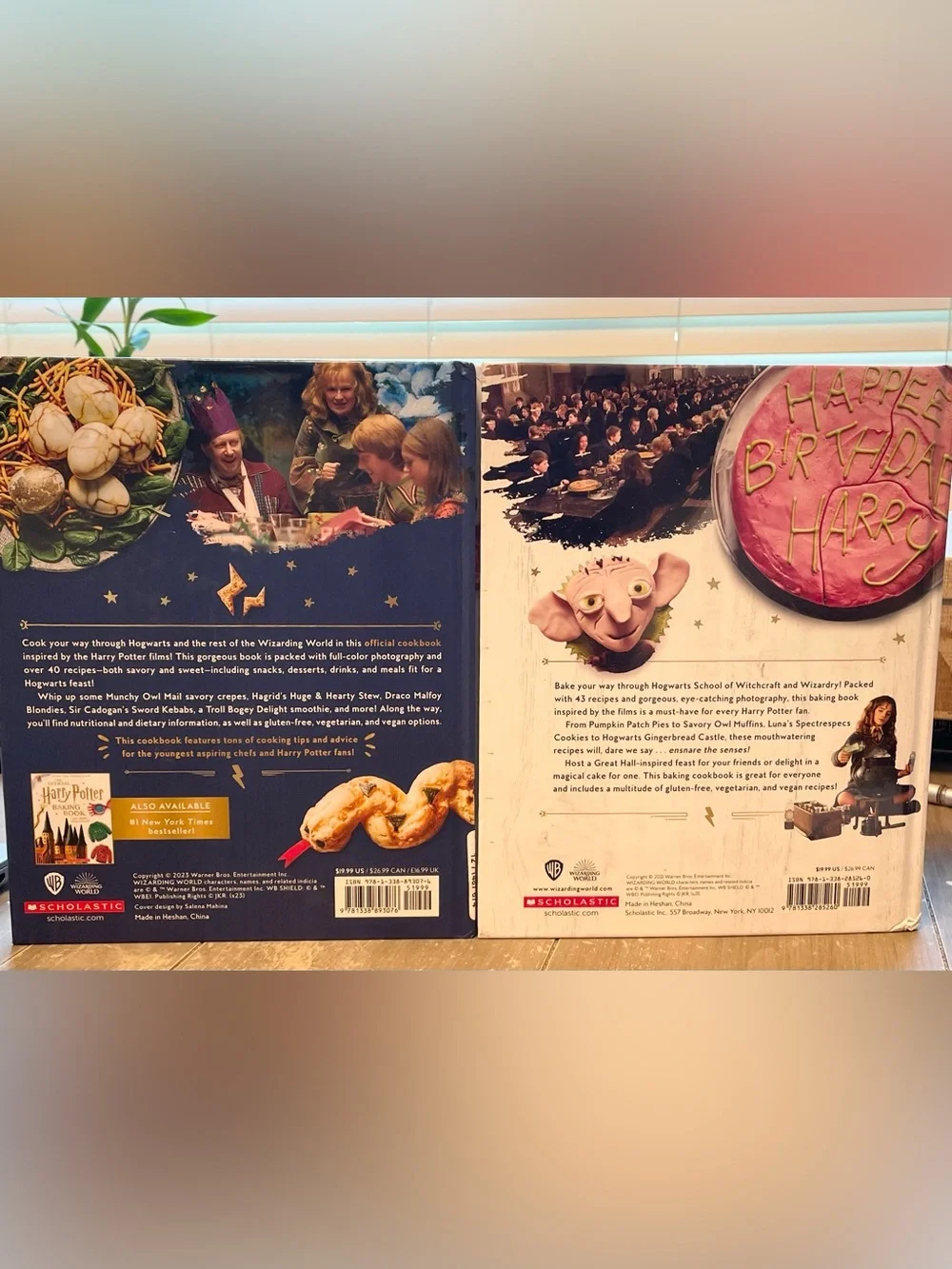 Official Harry Potter Cookbook & Harry Potter Baking Book - Hardcover